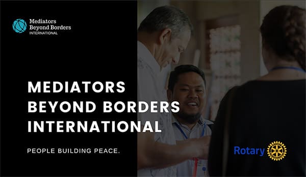 MBBI—Rotary Partnership - Mediators Beyond Borders International