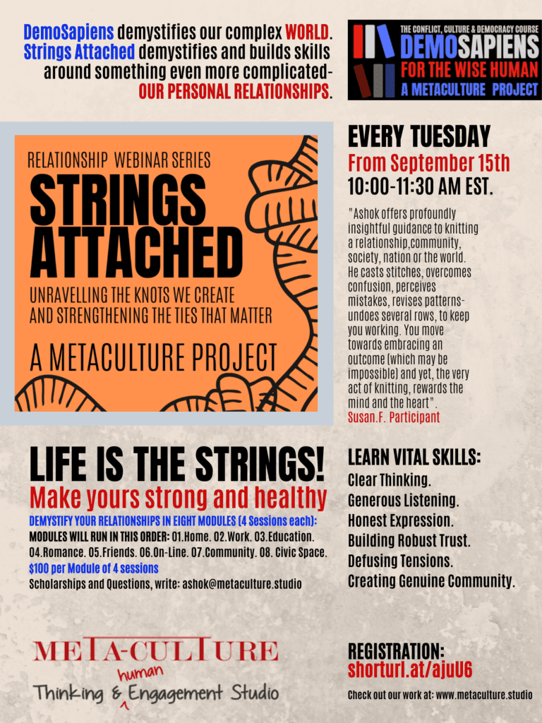 External inar Series MetaCulture's Strings Attached Mediators